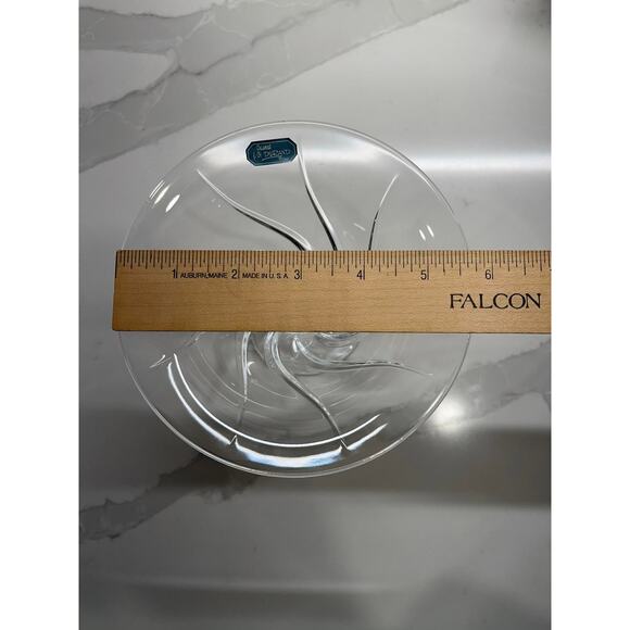 Vintage J.G. Durand Lead Crystal Bowl - Clerval Design - NEW IN BOX - Picture 6 of 10